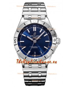 Breitling Chronomat Automatic GMT 40 Dial Azul Oscuro Reloj Réplica Suiza Espejo 1:1