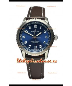 Breitling Navitimer Aviator 8 Automatic 41 Dial Azul Reloj Réplica Suiza Espejo 1:1
