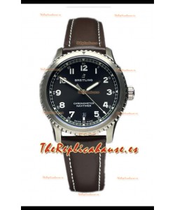 Breitling Navitimer Aviator 8 Automatic 41 Dial Negro Reloj Réplica Suiza Espejo 1:1