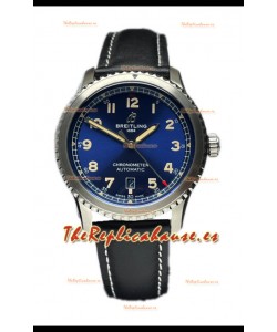 Breitling Navitimer Aviator 8 Automatic 41 Dial Azul Reloj Réplica Suiza Espejo 1:1
