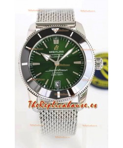 Breitling SuperOcean Heritage II B20 44MM Dial Verde Reloj Réplica Espejo 1:1