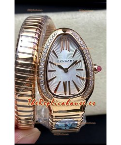 Bvlgari Edición Serpenti Caja en Oro Rosado Réplica en Calidad 1:1