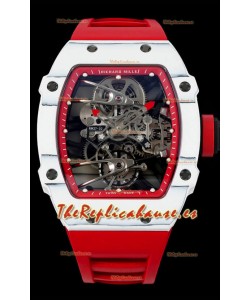 Richard Mille RM027-02 Rafael Nadal Genuino Movimiento Tourbillon Reloj Réplica a Espejo 1:1