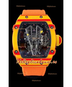 Richard Mille RM27-03 Rafael Nadal Genuine Tourbillon Movement Reloj Réplica a Espejo 1:1
