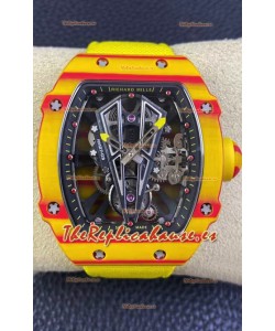 Richard Mille RM27-03 Rafael Nadal Genuine Tourbillon Movement Reloj Réplica a Espejo 1:1