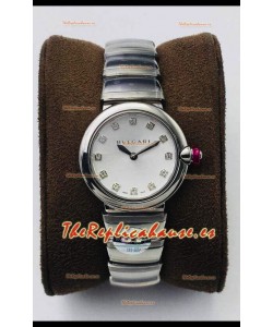 Bvlgari LVCEA Edition Reloj en Acero Inoxidable - Réplica a Espejo 1:1