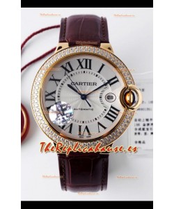 Ballon De Cartier Automático Suizo Calidad a Espejo 1:1 42MM Caja en Oro Amarillo