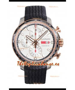 Chopard Mille Miglia GTA Cronógrafo Dos Tonos Réplica Espejo 1:1 - Dial Blanco 
