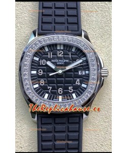 Patek Philippe Aquanaut LUCE 5072A-001 Reloj Réplica de Cuarzo Suizo Dial Negro 35MM