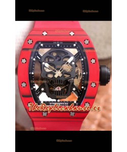 Richard Mille RM052-1 Tourbillon Caja en Cerámica Roja - Calidad a Espejo 1:1