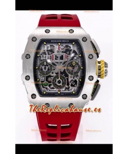 Richard Mille RM011 Felipe Massa Calidad a Espejo 1:1 Caja de Titanio de una sola Pieza Superligera