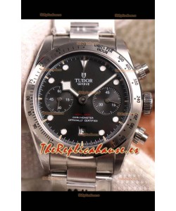 Réplica Tudor Heritage Black Bay M79350-0004 Reloj Réplica Cronógrafo a Espejo 1:1