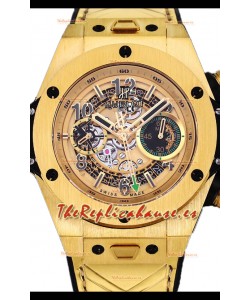 Hublot Big Bang Unico PVD Magic Amarillo Edition Reloj Réplica Suiza Espejo 1:1