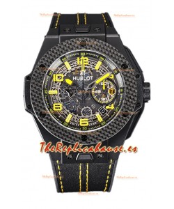 Hublot Big Bang F1 "King Carbon" Edition Chronograph Reloj Réplica Suiza 