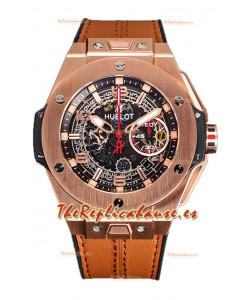 Hublot Big Bang Edición F1 "King Gold" Cronógrafo Oro Rosado Reloj Réplica Suiza 