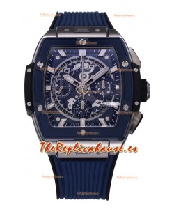 Hublot Spirit of Bang Caja Titanio Bisel Cerámica Dial Azul - 42MM Réplica Suiza