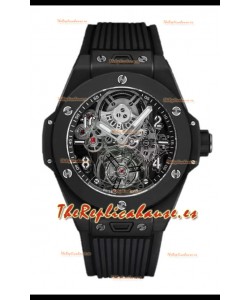 Hublot Big Bang Tourbillon Reloj Caja Cerámica en 45MM Réplica Espejo 1:1