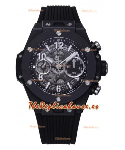 Hublot Big Bang Unico Caja de Cerámica Negra Edición Reloj Réplica a Espejo 1:1