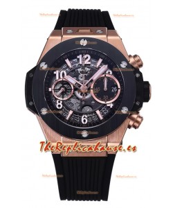 Hublot Big Bang Unico Caja de Oro Rosado Edición Reloj Réplica Suizo a Espejo 1:1