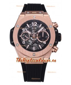 Hublot Big Bang Unico Caja de Oro Rosado Edición Reloj Réplica Suizo a Espejo 1:1