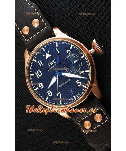 IWC Big Pilot's IW501005 Reloj Réplica Suizo Heritage - Función indicadora de la Reserva de Energía totalmente Funcional Réplica a Espejo 1:1