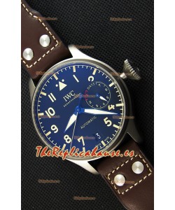 IWC Big Pilot's IW501004 Reloj Heritage Suizo en Titanio - Función Indicadora de Reserva de Energía - Réplica a Espejo 1:1