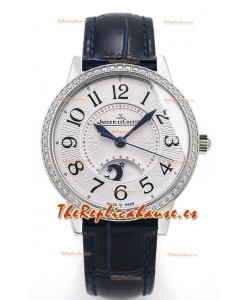 Jaeger-LeCoultre Rendez-Vous Acero Dia y Noche Reloj Suizo Réplica Espejo 1:1