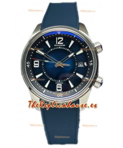 Jaeger LeCoultre Polaris Date Dial Azul Correa de Goma Reloj Réplica Espejo 1:1 42MM