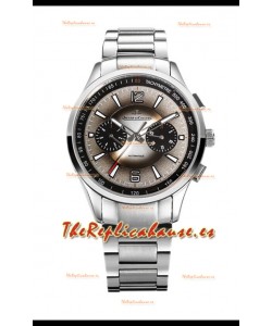 Jaeger LeCoultre Polaris Chronograph Caja Acero Inoxidable Dial Gris Reloj Réplica Suiza 