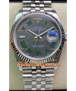 Rolex Datejust "Wimbledon" Movimiento Cal.3235 Reloj Suizo - Ultimate Acero 904L 36MM