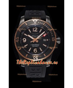 Breitling Superocean Automatic Acero Negro - Dial Negro con caja Revestida en DLC