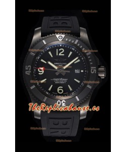 Breitling Superocean Automatic Acero Negro - Dial Negro con caja Revestida en DLC