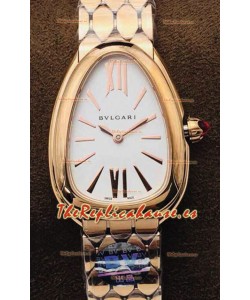 Bvlgari Edición Serpenti Seduttori Reloj Caja en Oro Rosado - Réplica a Espejo 1:1