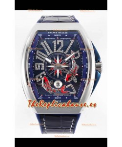 Franck Muller Vanguard KOI V45 YT SC DT AC BL KOI 2 Reloj Réplica Suizo