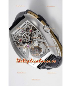 Franck Muller Fast Edición Tourbillon Reloj Réplica Suizo a Espejo 1:1 Caja Acero