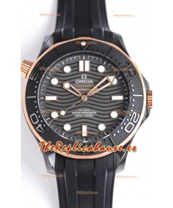Omega Seamaster 300M Master Chronometer Caja Cerámica Reloj Suizo Réplica a Espejo 1:1