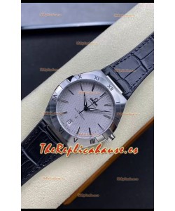 Omega Co-Axial Constellation 41MM Acero 904L Dial Gris Reloj Réplica a Espejo 1:1