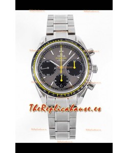 Omega Speedmaster Racing Acero 904L Chronograph Réplica a Espejo 1:1 Dial Gris