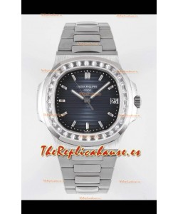 Patek Philippe Nautilus 5711/1A Dial Azul Reloj Réplica Suizo a Espejo 1:1 Acero 904L