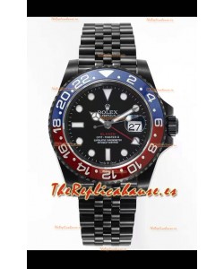 Rolex GMT Masters II REF.126710BLRO PEPSI BLAKEN Réplica Suiza - Acero 904L Revestido en DLC
