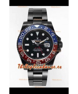 Rolex GMT Masters II REF.126710BLRO PEPSI BLAKEN Réplica Suiza - Acero 904L Revestido en DLC