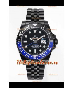 Rolex GMT Masters II REF.126710BLRO Batman BLAKEN Réplica Suiza - Acero 904L Revestido en DLC