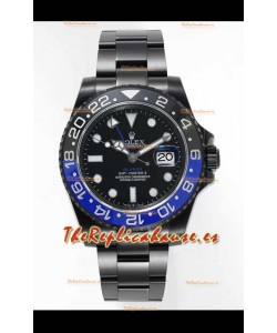 Rolex GMT Masters II REF.126710BLRO Batman BLAKEN Réplica Suiza - Acero 904L Revestido en DLC