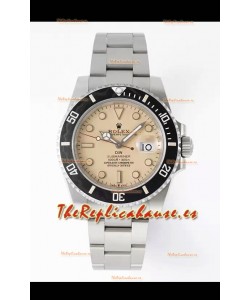 Rolex Submariner DiW Caja Acero Inoxidable Bisel Negro Reloj Edición Cerámica