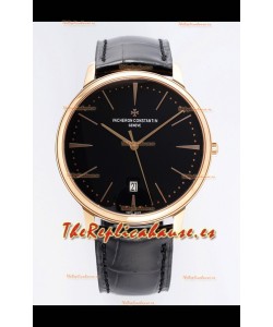Vacheron Constantin Patrimony Oro Rosado Reloj Réplica Suizo a Espejo 1:1 40MM Acero 904L