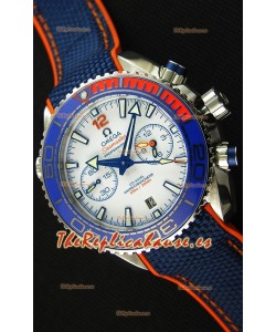 Omega Seamaster Planet Ocean 600M Reloj Réplica a Espejo 1:1 Edición Michael Phelps