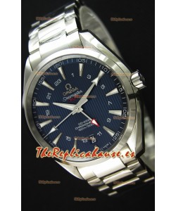 Omega Seamaster Aqua Terra GMT 150M 43MM Réplica a Espejo 1:1 Dial Azul