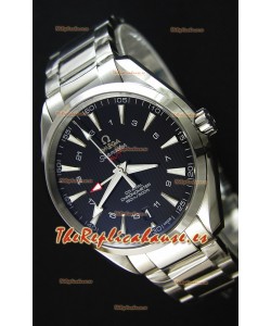 Omega Seamaster Aqua Terra GMT 150M 43MM Réplica a Espejo 1:1 Dial Negro