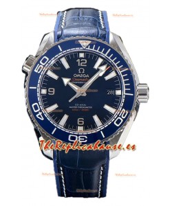 Omega Seamaster Planet Ocean 600M 43.50 MM Dial Azul Caja Acero Réplica Espejo 1:1