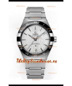 Omega Co-Axial Constellation Acero Inoxidable Dial Rodio Réplica Espejo 1:1 41MM